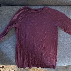 Athleta Purple Blouse